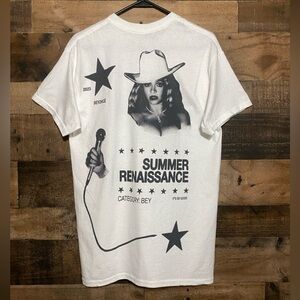 Beyoncé Renaissance Band Tour Shirt 2023 Diamond Cowgirl T-Shirt Size M